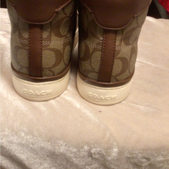 COACH High Top Sneakers SZ 11 B NWT - Picture 4 of 6